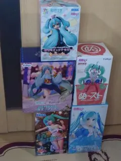 最新プライズ含む 初音ミク フィギュア まとめ売り 5点セット - メルカリ