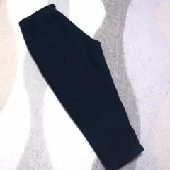 GRAMICCI 冬用ウールテーパードパンツ　ネイビー M