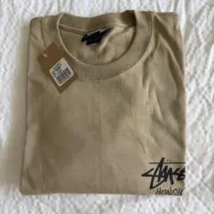 新品✨ステューシー 半袖Tシャツ Mサイズ ベージュ ホノルル限定 