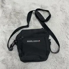 X-girl USA ショルダーバッグ ブラックのサムネイル
