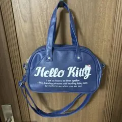 タグ付き　Hello Kitty ボストン　ショルダーバッグ　キティ
