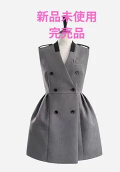 sheller シェリエ ダブルブレストジャケットドレス - メルカリ