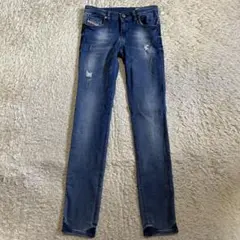 美品　ディーゼル　DIESELスキニーパンツ　デニム　ストレッチ size12Y