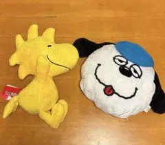 スヌーピー＆ウッドストック ぬいぐるみセット 非売品 - メルカリ