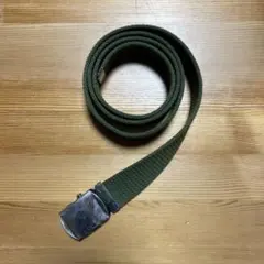 オリーブグリーン キャンバス ベルト