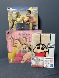 一番くじ クレヨンしんちゃん B賞 C賞2枚 D賞 G賞2枚付 メルカリ便
