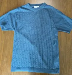 【ABAHOUSE ecru】 サマーニット半袖　46size メンズのサムネイル