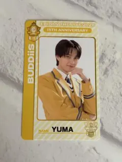 EBiDAN THE LIVE 2026 BUDDiiS YUMA トレカ