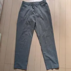 チェック柄 カジュアルパンツ