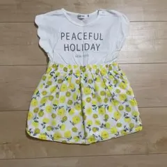 SRAP SLIP 花柄ワンピース 90cm