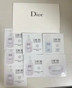 Dior ディオール スノー　サンプルセット　厚紙封筒付き
