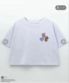 新品未使用　トム&ジェリー　ショート丈Tシャツ　130サイズ