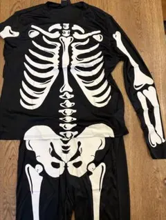 H&M スケルトン柄長袖コスプレ衣装のサムネイル