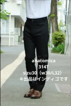 【美品！/size30】anatomica 314T デニムのサムネイル