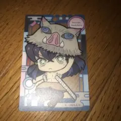 【即購入〇】鬼滅の刃 カードマスコット 嘴平伊之助