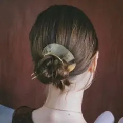 SYKIA Moon Plate Hair Fork (MARTE) ゴールド - メルカリ
