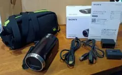 【良品】SONY HDR-CX675　ボルドーブラウン