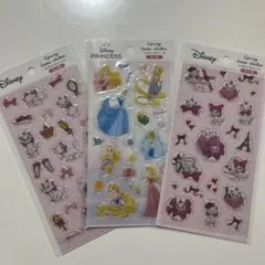 セリア　ディズニープリンセス・マリーエポキシシール　シール