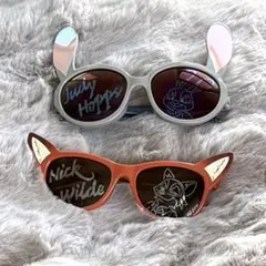 【匿名配送】東京ディズニーリゾート公式グッズ-ニック,ジュディ-サングラスセット