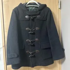 EAST BOY ダッフルコート 11号　ダークグレー　ピンク