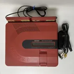 SHARP TWIN FAMICOM AN-500R レッド 本体