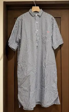 ＊DANTON 半袖シャツワンピース 36＊