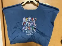 新品豪華刺繍のエコバッグ大きめサイズ京都 鯉のサムネイル