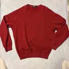 Ralph Lauren スウェット トレーナー　赤　90sのサムネイル