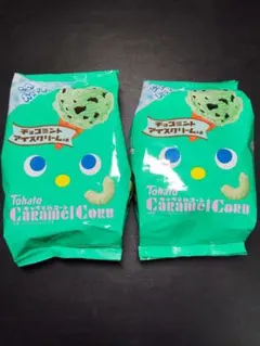 【期間限定】東ハト キャラメルコーン チョコミントアイスクリーム味 2袋セットのサムネイル