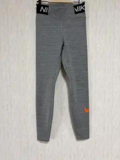 Nike グレー レギンス ロゴ入り