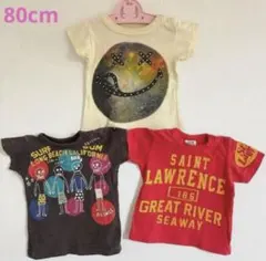 Tシャツ 半袖　3枚セット 80cm JUNK STOPEのサムネイル