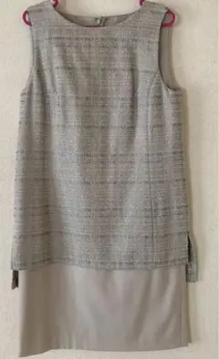 ジャンバースカート ロングワンピース