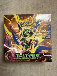 ポケモンカードゲーム ストームエメラルダ シュリンク付未開封BOX