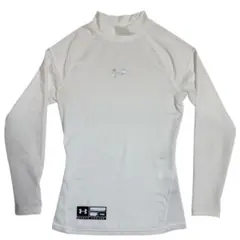 アンダーアーマー ユース コンプレッション 長袖シャツ YMD(140) 白