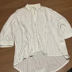 INGNI ストライプ 七分袖シャツ M