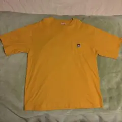 【BEN DAVIS】 半袖 Tシャツ コットン イエロー 古着