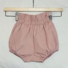 ベビー服　ショートパンツ　かぼちゃパンツ　ウエストフリル