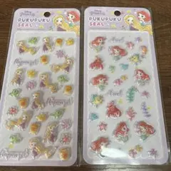 p*︎様 ディズニープリンセス　ぷくぷくシール