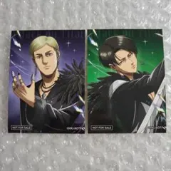 進撃の巨人　レイヴンブレイド　ツリービレッジ　購入特典ステッカー　2枚