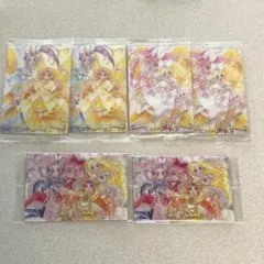 プリキュアカードウエハース12 スイートプリキュア　6枚セット　集合