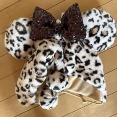 ディズニー ヒョウ柄 ファンキャップ レオパード