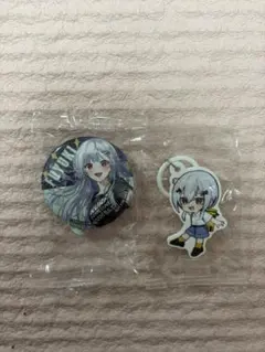 にじさんじ 葉加瀬冬雪 くら寿司 めじるしチャーム 缶バッジ