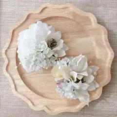 親子コサージュ　コサージュ卒業式入学式卒園式入園式結婚式髪飾りブローチレディース