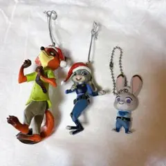 ズートピア ジュディ ニック キーホルダー ストラップ クリスマス
