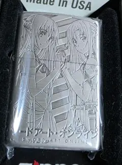ZIPPO ソードアートオンライン ライター ゴールド 新品未開封 SAO 