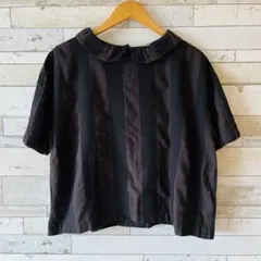 SM2 サマンサモスモス★ブラウス★半袖★ストライプ