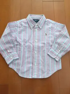 24M 90くらい ラルフローレン 長袖シャツ ボタンダウン