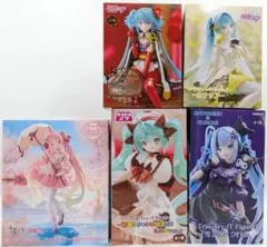 初音ミク フィギュア　5点セット　チロル　クロミ　桜　椿　カナリア
