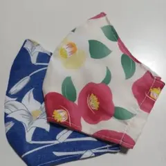 大きめサイズ華ハンドメイドマスク