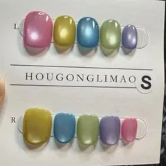 【セツ】マグネット　ネイルチップ　付け爪（A1441）